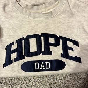 Hope College Crewneck Sweatshirt Dad